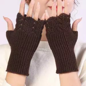 소프트 니트 반장갑 핸드워머 핑거오픈 숏토시 워머