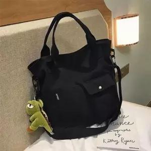 남녀 공용 크로스백 캔버스 에코백 메신저백