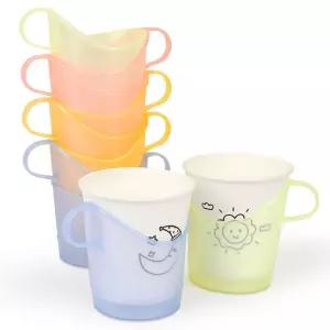 10p 종이컵 홀더 손잡이 컵 받침