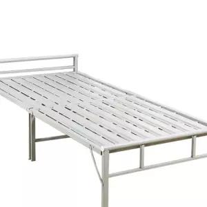 접이식 철제 침대 싱글 퀸 철재 기숙사 깔판 조립식 받침 원목 간이