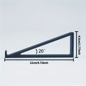 호환 인체공학적 키보드모니터 스탠드 1쌍 - 높이 조절식 데스크탑 라이저