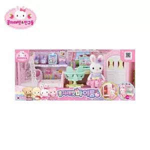 콩지래빗 포근한 애착 토끼 인형 아기소꿉놀이 엄마 엄마놀이 역할놀이 교육완구 놀이