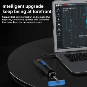 AiXun T208 휴대용 전기 납땜 인두 펜 지능형 제어 유형-C Fasr 열 용접 수리 미니 재 작업 스테이션