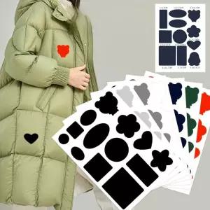 붙이는 옷 수선 와펜 리폼 스티커 (블랙)