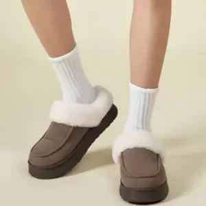 남성 실내화 겨울 거실화 방한용 슬리퍼 털