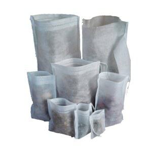 일회용 티백 커피 여과지 용기 부직포 종이 허브 100 주방 티웨어 패브릭