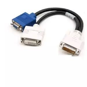 DVI 627KKJ70 젠더 선택분배기 DVI-I to DVI-D VGA