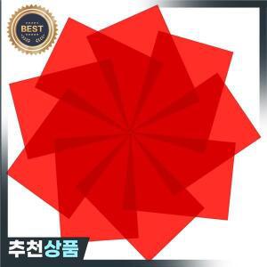 색상 보정 컬러 오버레이 필름 조명 필터 필름 비디오 사진 무대 빨간색 9 개