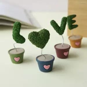 [와인앤쿡] 미니어처 러브 포트 장식화분 4p