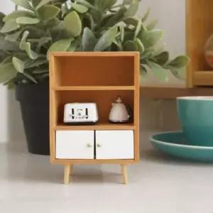 [와인앤쿡] 우드 장식장 미니어처