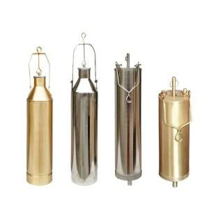 오일 하수 샘플러 폐수 구리 샘플 채집통 불릿형 채수기