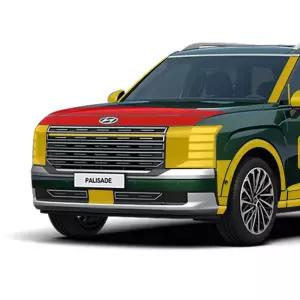 디올뉴 팰리세이드 LX3 본넷 PPF필름