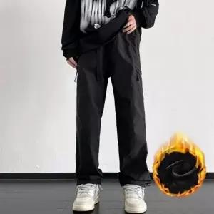 기모 전술 바지 겨울 작업 통바지 카고바지