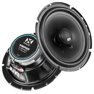 [미국배송] NVX NSP65 6.5인치 자동차 스피커 540W 최대 180W RMS 양방향 동축형 /실크 돔 트위터 및 내장 X-오버 자동차/트럭/도어(페어)에 쉽게 설치할 수 있습니다