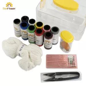 스위트홈 반지함 녹색 반짇고리 실 바늘세트 바느질