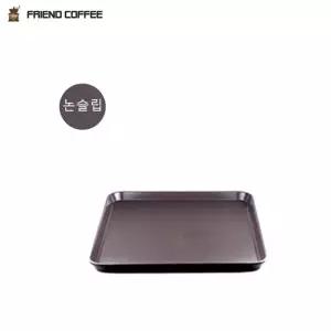 ksr 논슬립쟁반 직사각 대 브라운