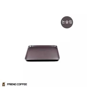 ksr 논슬립쟁반 직사각 소 브라운