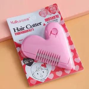 셀프미용 하트헤어커터 간단머리손질 양면 SW28000