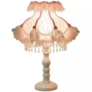레이스 조명 머리맡 유럽풍 공주방꾸미기 단스탠드