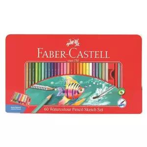 파버카스텔 틴케이스 수성 색연필 60색