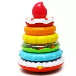 윈펀 반짝반짝 케이크링쌓기 (0730NL) 선물 아기 창의력 키즈카페 놀이 토이 친구