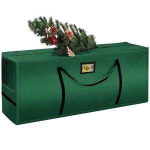 크리스마스 트리 보관 가방 7.5피트 듀티 600D 있는 보관, 방수 대형 원단, - 듀얼 옥스포드 헤비 소재, 오프닝이 와이드 지퍼