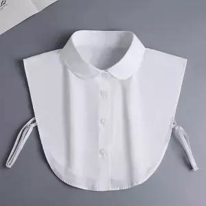 레이어드 목카라 넥케이프 페이크카라 둥근카라