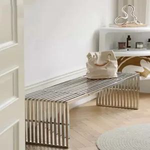 스테인레스 벤치의자 카페 스툴 야외벤치 철제