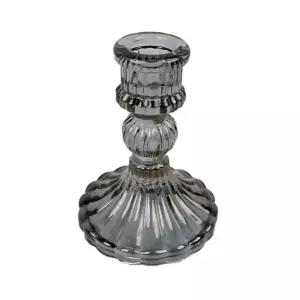 크리스탈 엔틱 촛대 인테리어 소품 그레이 디자인