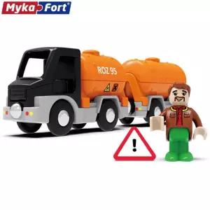 미카포트 수동 연료수송트럭 크레인 불도저 어린이날 덤프트럭 남아선물 견인차 놀이