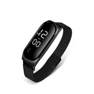 [셀러허브]LED 손목 시계 터치 스크린 간편한 착용 스타일 디지털 (S32586344)