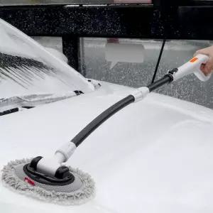 세차용 브러쉬 세차 도구 휘어진 청소 밀대 장비