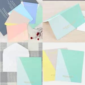 축하카드 미니편지지 생일카드 편지카드