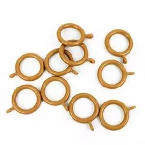 [셀러허브 1]커튼링 10EA 오크 커텐부속품 커튼부자재