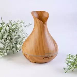 초음파가습기 400ml 미니우드가습기 호리병안개가습기