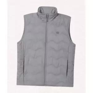 코오롱스포츠 KOLON SPORT 남성 키퍼 레귤러핏 스탠드넥 인슐레이션 베스트 TLVAS26403GRY 327410