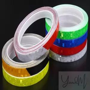 유앤미 PVC 반사 테이프 경고반사지 야광띠 고속도로형광야간주행