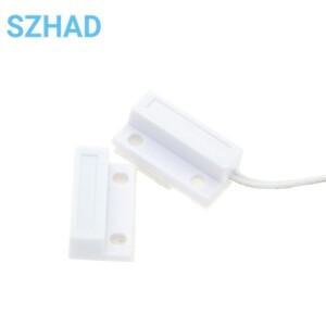 MC-38 유선 문짝 창 센서 마그네틱 스위치 홈 경보 시스템 감지기 리드