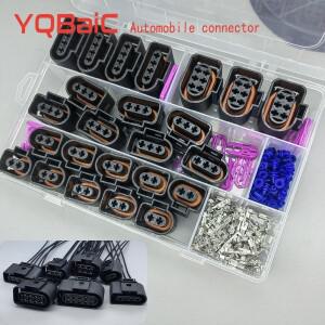 박스형 2/3/4/5/6/8/10 핀 3.5mm 자동 점화 코일 전기 방수 커넥터 혼 센서 플러그 (케이블 포함) 1J097372