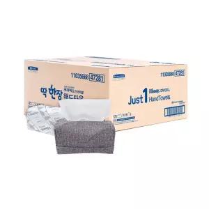 크리넥스 드라이셀 딱한장 일회용 핸드타올 2000매입 업소용 대용량 47281