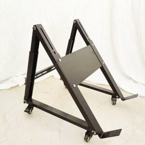 이동식 TV 거치대 회의실 무대 스탠드 티비 대형 바퀴 전시회용 모니터 이동형 바닥 낮은