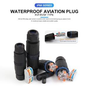 IP68 방수 전기 케이블 커넥터, 실외 2/3 정션 박스, 교체 가능 레버 와이어가