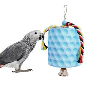 새 부리 갈기 돌, 방울이 달린 앵무새 씹기 장난감, 새 장난감, 아프리카 그레이용 케이지 액세서리, 아마존 앵무새, 버지, 코카티엘, 러브버드, 코너, 퀘이커, 소형에서 중형