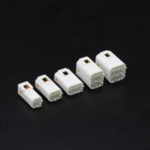 5/10/100 세트 자동차 커넥터 JST02R-JWPF-VSLE 2/3/4/6/8 핀 방수 플러그