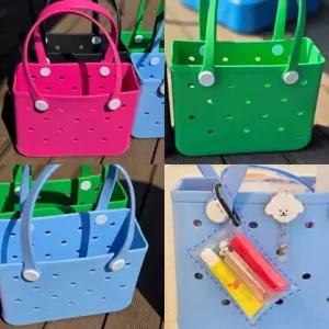 (보리별) 목욕바구니 물놀이 아쿠아가방 비치백