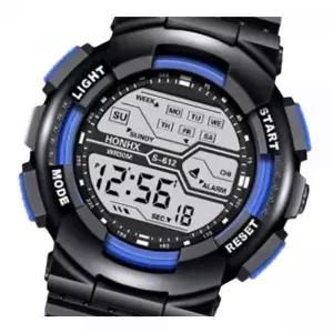 [셀러허브]밀리터리시계 군대준비물 전자시계 블루 HONHX 방수 (S37698597)