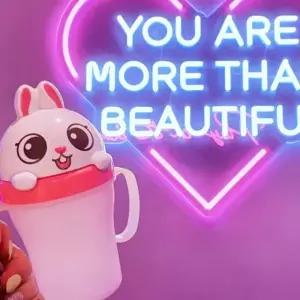 흘림방지 입체 빨대컵2