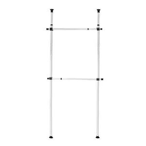 [셀러허브 1]행거 드레스룸 옷걸이 기둥 행거 함마톤 2단 280cm
