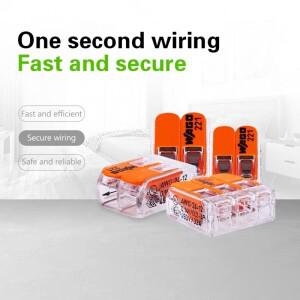 기존 Wago 배선 터미널 221-412 커넥터