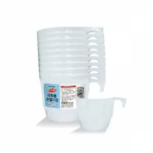 손잡이컵 1호 10p 캠핑컵 플라스틱컵 피크닉컵